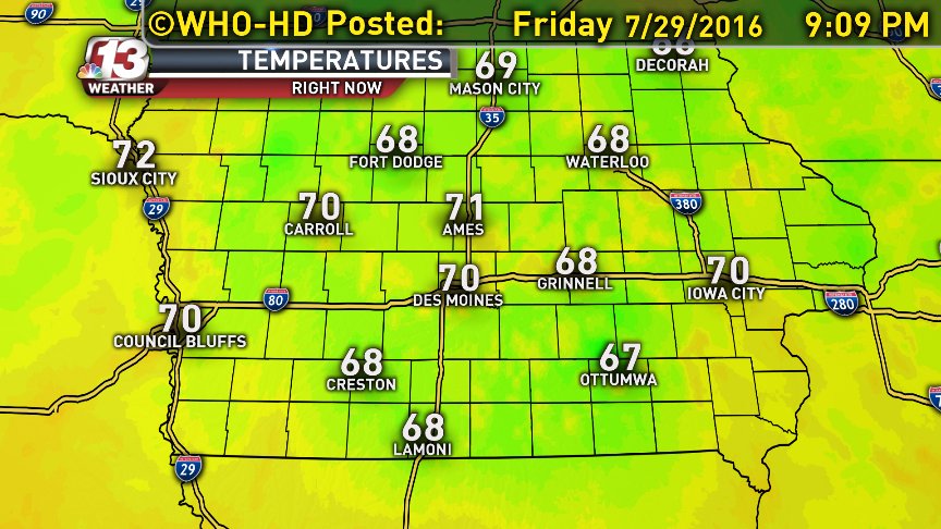 Happy Friday everyone! What a great, cool evening!