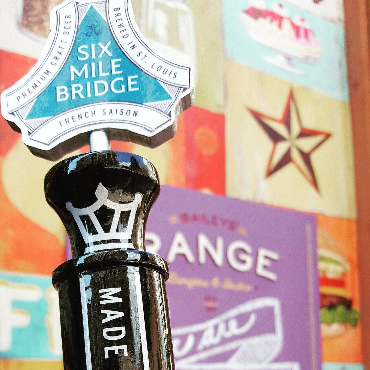 Look for our French Saison on tap <a href="/BaileysRange/">Baileys' Range</a> Pairs great w/a burger! <a href="/SMBbeer/">Six Mile Bridge Beer</a> <a href="/stlbeerweek/">STL Beer Week</a> #madewithintegrity