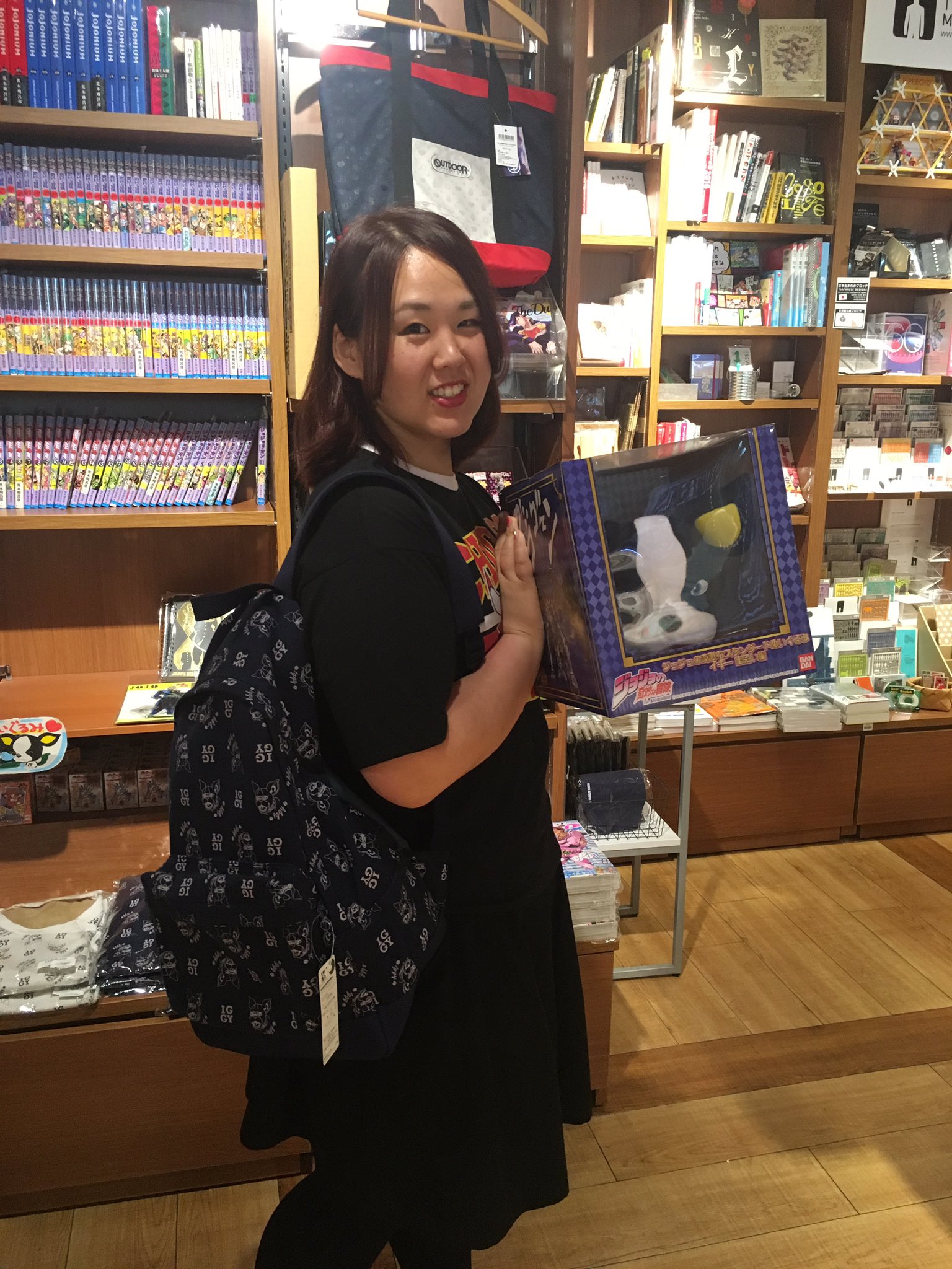 Uzivatel タワーレコード渋谷店 Na Twitteru ジョジョ イギー好きの皆さま 2fジョジョコーナーにはイギーグッズがたくさんありますよ こちらのリュックサックも柄が可愛いです Mu