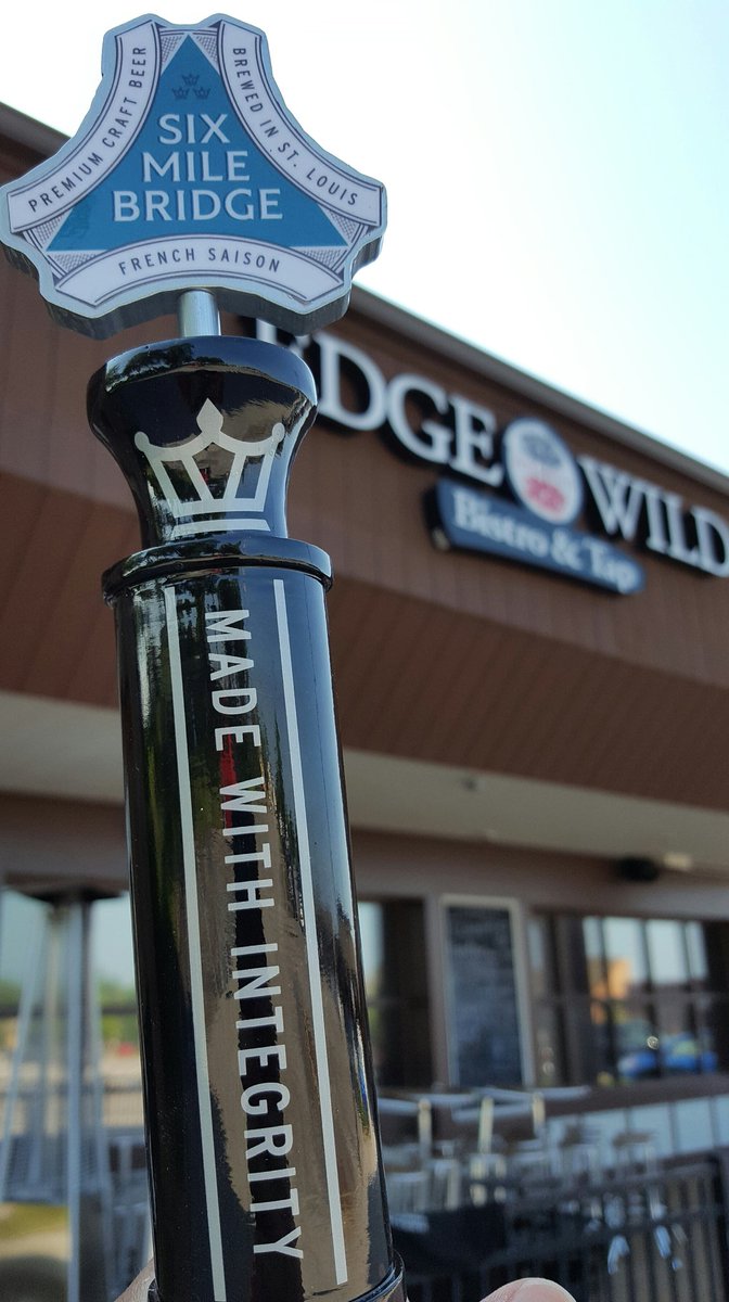 Look for our French Saison on tap <a href="/EdgeWildSTL/">EdgeWild</a>  just in time for <a href="/stlbeerweek/">STL Beer Week</a> <a href="/SMBbeer/">Six Mile Bridge Beer</a> #madewithintegrity