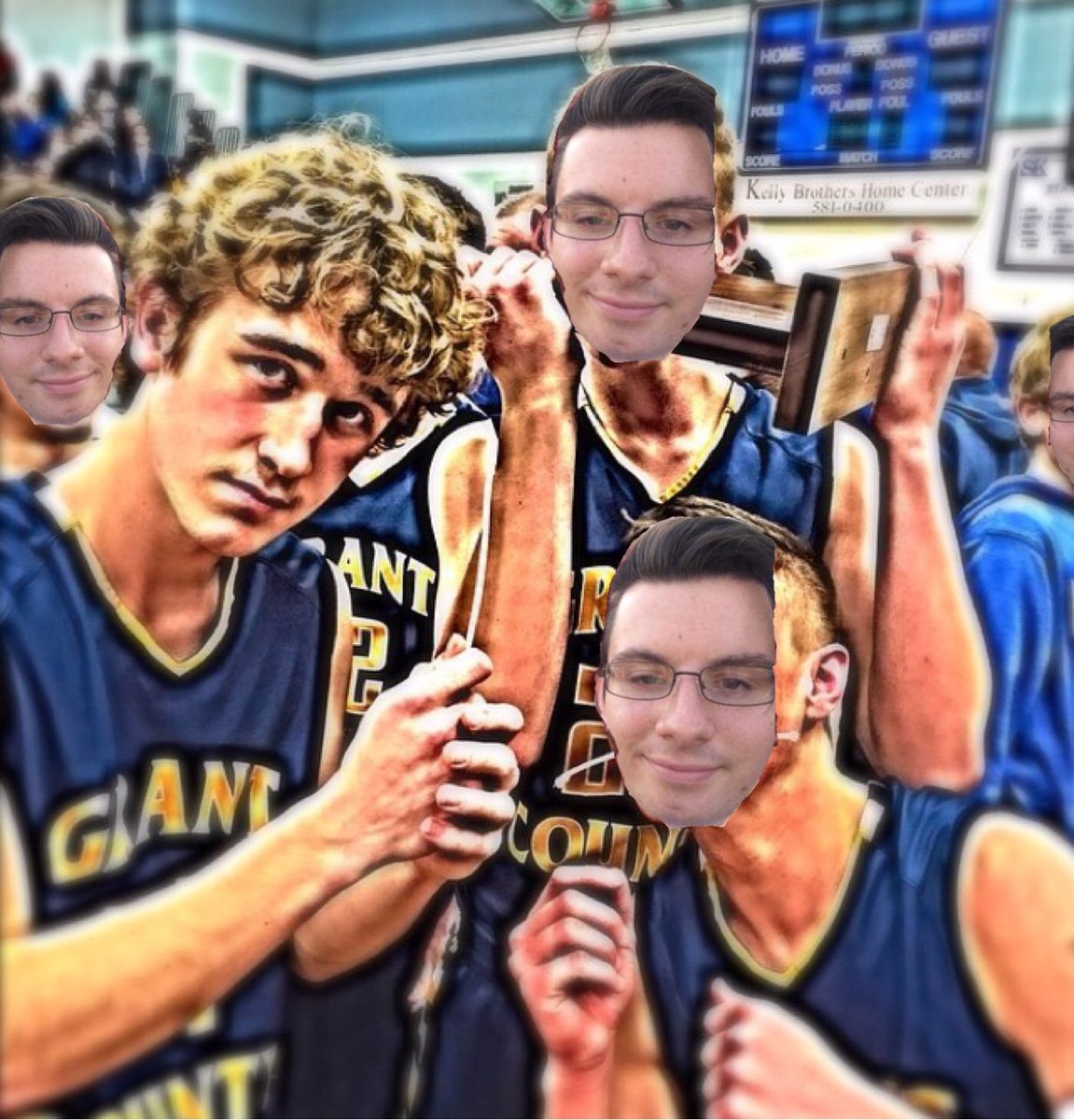 chefboyrdecent's tweet photo. @ZachTuggle24 happy birthday buh ❤️ #statechamps #makeGCgreatagain #missyou #bestteammateever https://t.co/EdA3Hyv6iZ