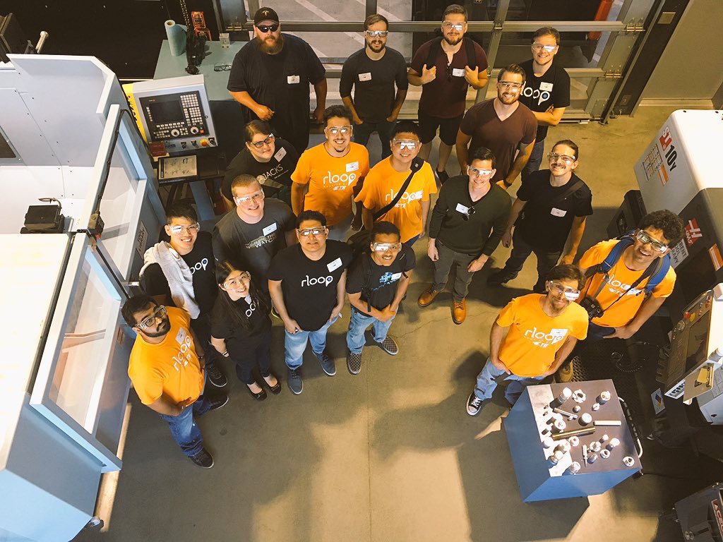 taylor_stein's tweet photo. Had a blast talking #fusion360 and touring Pier 9 with the @rLoopTeam! https://t.co/Rxm5aqu7px