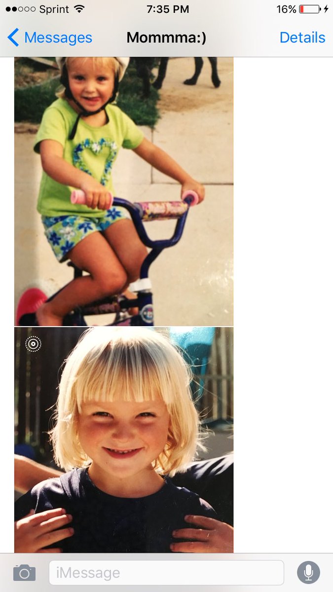 Terra_Varney's tweet photo. When your mom misses you.. Going through baby pictures and sending me every picture I'm in😂 #thatdome https://t.co/yzTNCWfJXY