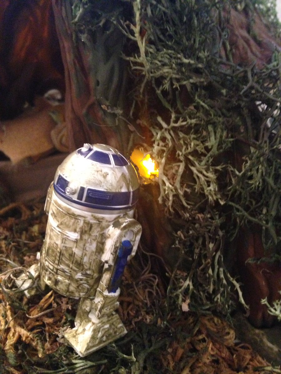 The_Cartayin's tweet photo. #Dagobah #Diorama #StarWars #SWESB https://t.co/cO0FpPUdg4