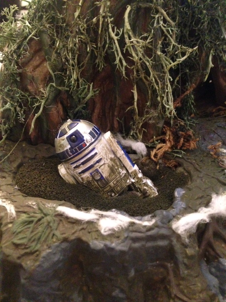 The_Cartayin's tweet photo. #Dagobah #Diorama #StarWars #SWESB https://t.co/cO0FpPUdg4