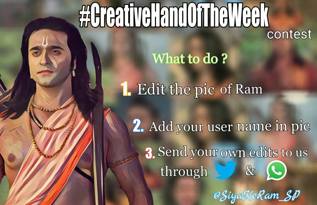 SiyaKeRam_SP's tweet image. #CreativeHandOfTheWeek contest 
You can send only 1 pic.
Send within 7th August.
Will post them on IG
#teamSKR