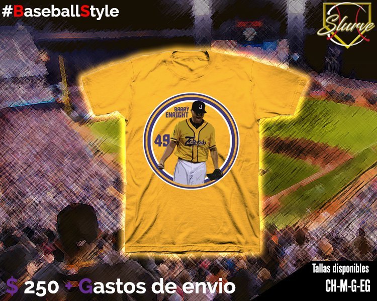 SlurveClothing's tweet photo. Playera edicion especial #BarryEnright #ToroFans #LMB https://t.co/G76S0OGhKH