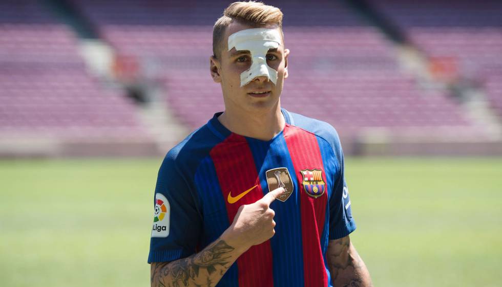 RANDOMSPORTSR's tweet photo. OFICIAL: LUCAS DIGNE NUEVO JUGADOR DEL BARCELONA https://t.co/d4uQTsyrQG