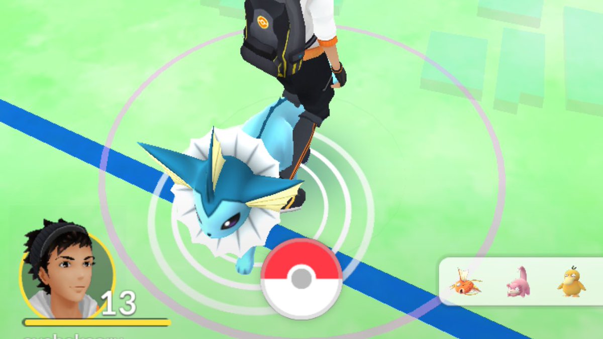 Ayabekaoru 作曲家 綾部薫 ポケモンgo シャワーズに遭遇 綾部薫blog T Co Leyrjnex0s ポケモンgo シャワーズ