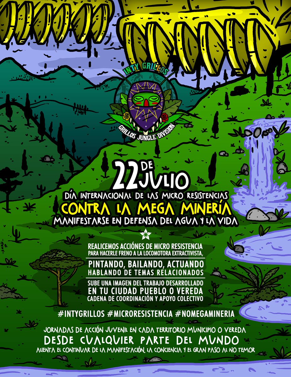 IntyGrillos's tweet photo. no megamineria festival de micro resistencias https://t.co/UKjTWjbuyg