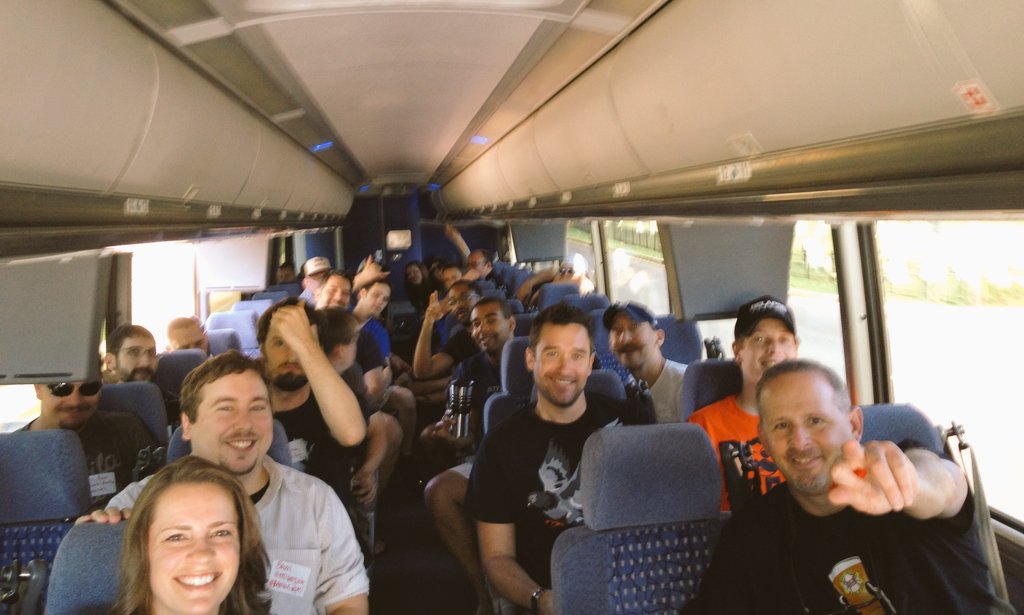 This week, 4 years ago. When we all took an Eastern Shore #MDbeer bus trip &amp; got really drunk. #BAMbus