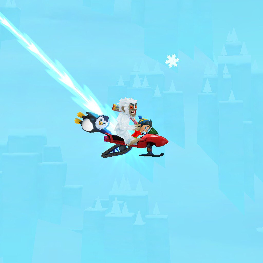 unValentyne's tweet photo. Check out this move I did in #SkiSafari2! https://t.co/t9NlZmJBdg https://t.co/n1BbxIUOLi