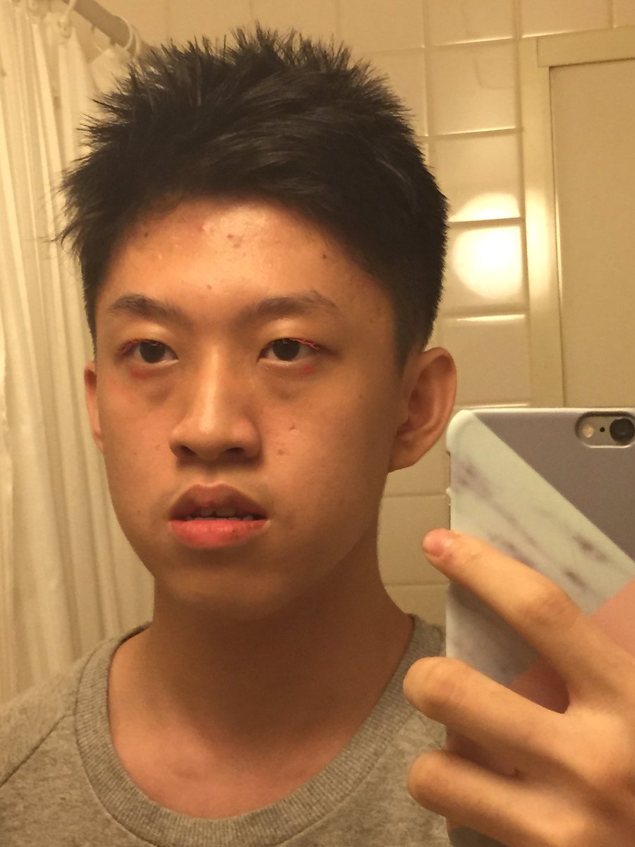 richbrian's tweet photo. i hav pink eyelashes on wat the fuck u know about masculinity Bitch i am secure. https://t.co/7kcv3iv0tC