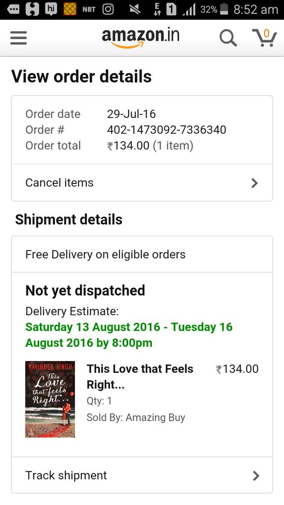 harishverma2208's tweet photo. #HelloRavinder super excited😍 for book and hope i will get a call from you on my b.dy 😍😍 https://t.co/wLiWygPHZI