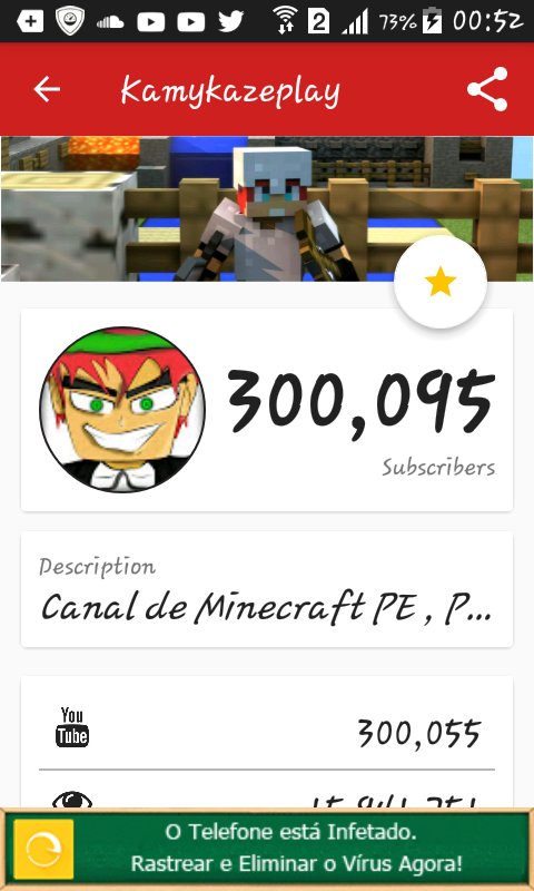 THEGAMERGDG's tweet photo. @kamykazeplay  PARABENS PELOS 300K PAI, AGORA A META E ,1 MILHAO https://t.co/95yFJuBv9j