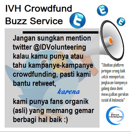 IDVolunteering's tweet photo. Butuh bantuan buzzing info #campaignID #galangdana proyek sosial komunitasmu? Silakan mention @IDVolunteering aja :) https://t.co/cs8zV4ujIf