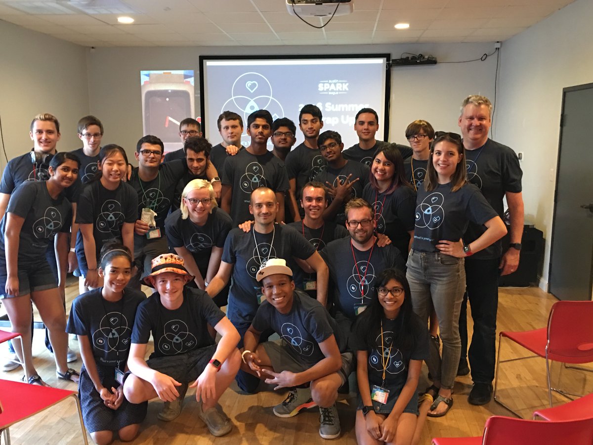 SparkLeagueATX's tweet photo. Congrats to our summer 2016 class for creating some amazing products over the past 2 weeks! https://t.co/wmwkZPpM82