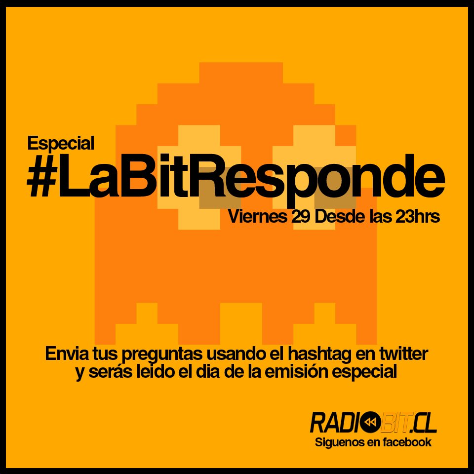 RadioBitCl's tweet photo. LLEGÓ EL MOMENTO! Usa el Hashtag #LaBitResponde y preguntanos lo que quieras. https://t.co/Ine1oSNcrC https://t.co/Z3IbwQIoUN