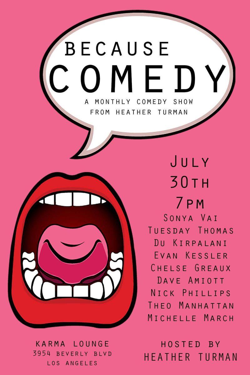 DayAwesomeness's tweet photo. #LosAngeles #SaturdayNight #BecauseComedy #ComedyShow at @karmaloungeLA hosted by @heatherturman #LA
~AWESOMENESS https://t.co/dhBJwVSbvt