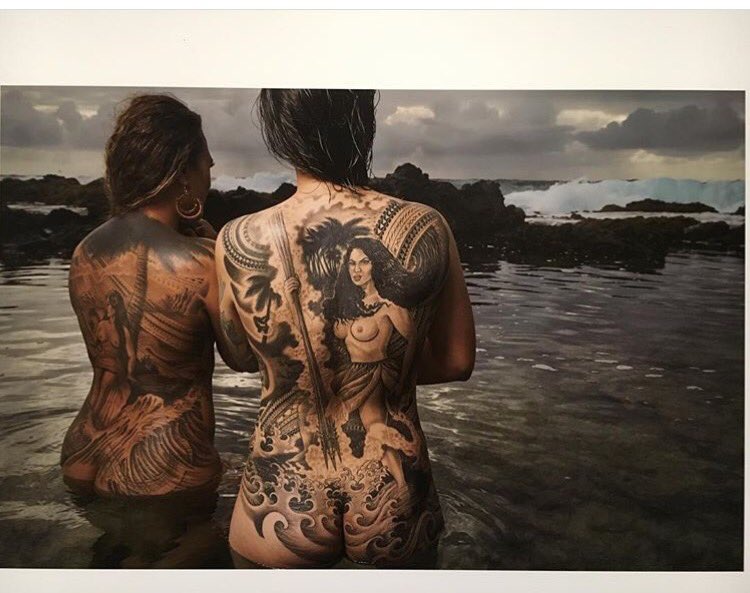 Mulimuli_Mai's tweet photo. #MarksOfPolynesia @TatauOfficial #Tatau Sina and Nafanua https://t.co/cmz27ppU20