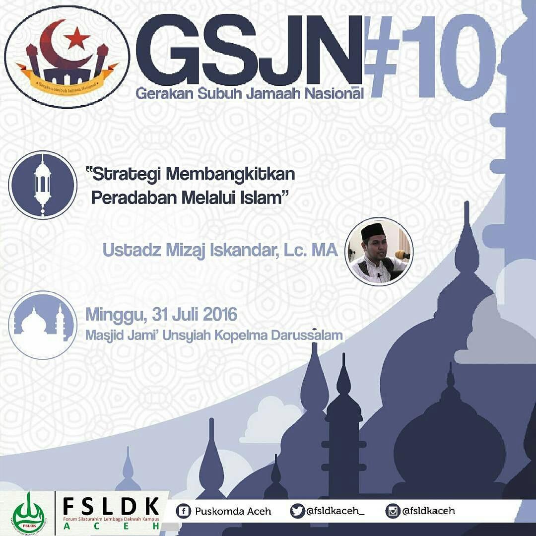 fosma_usk's tweet photo. Gerakan Subuh Jamaah Nasional
#GSJN
MINGGU 30/7/2016
Mesjid Jamik Darussalam https://t.co/zClYpAifCT