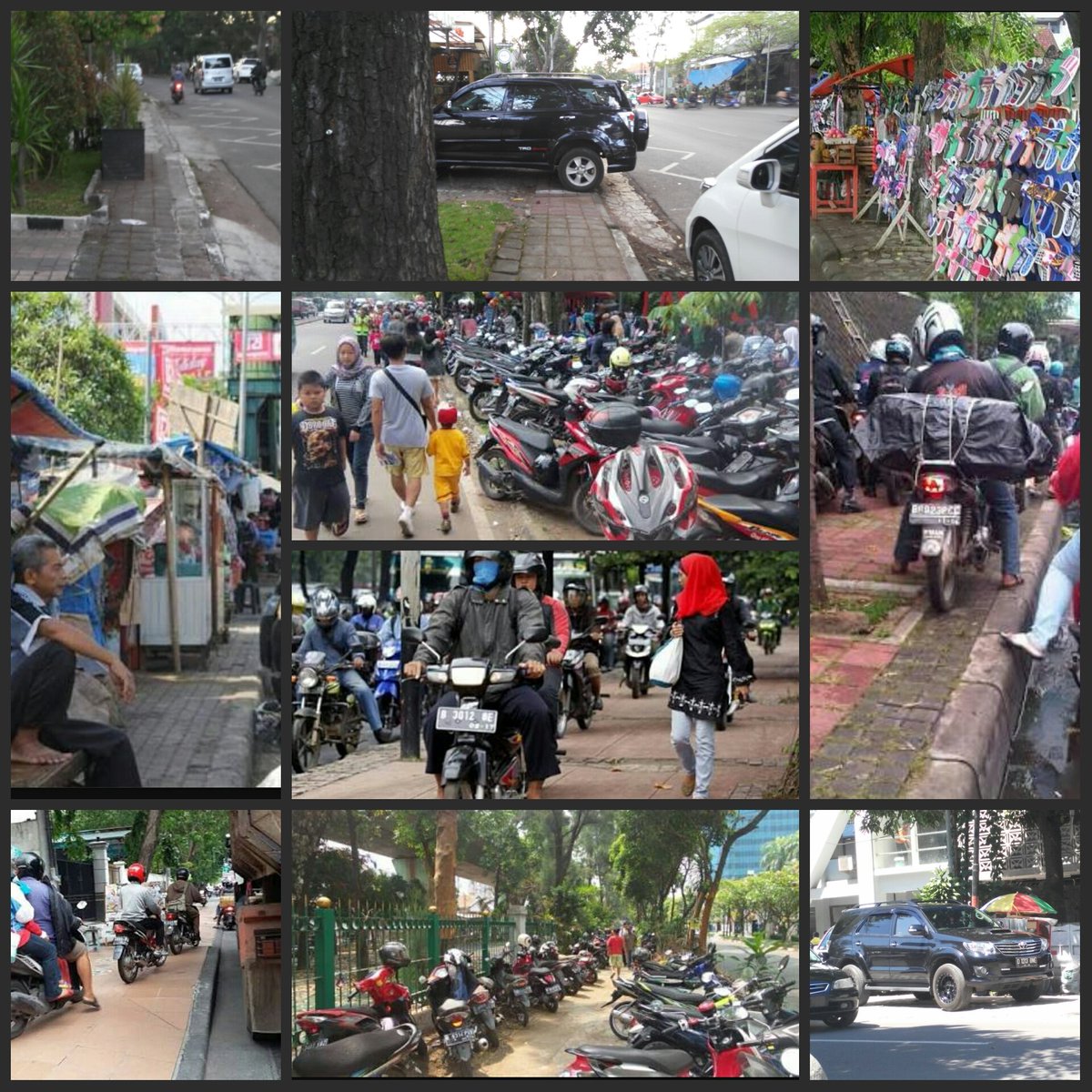 ary_is_mail's tweet photo. Sejatinya kita semua adalah pejalan kaki tapi suka tidak sadar telah merusak haknya sendiri #TrotoarHakPejalanKaki https://t.co/pM0CpxQMw3