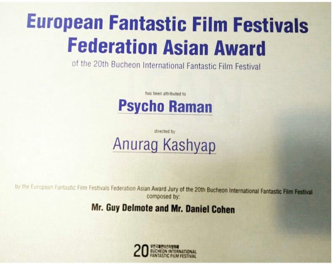 RamanRaag's tweet photo. Thrilled to hear this! @anuragkashyap72 https://t.co/mqAWysBCom