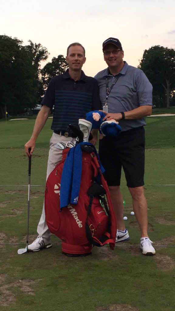 Disappointing not to play the weekend but an awesome experience at Baltusrol. Thank you all for the support.