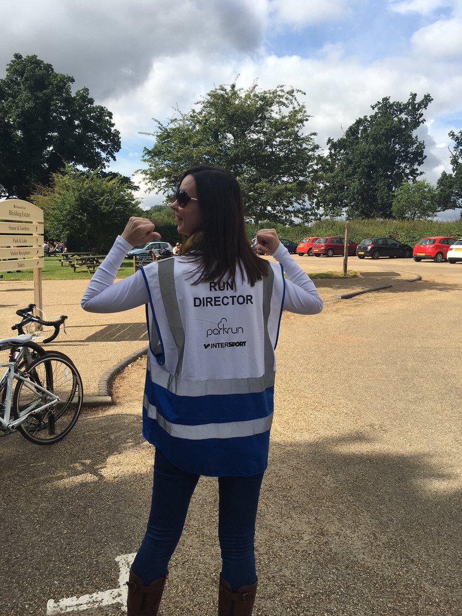 Run Director for one last time <a href="/Blickersparkrun/">Blickling parkrun</a> and what a beautiful morning it was, with a great turnout!