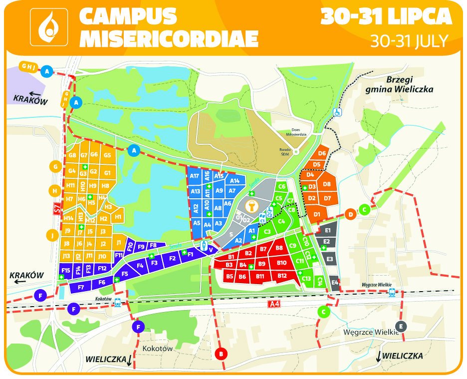 jmj_es's tweet photo. ¡Atención peregrinos! Toda la información que necesitas saber sobre #CampusMisericordiae → https://t.co/d3rFGQp6qX https://t.co/KUjULWkLuE