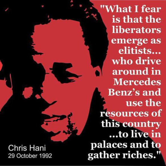 .<a href="/MmusiMaimane/">Mmusi Maimane MP</a>: Another great South African, Chris Hani, once said: 

#DAFinalRally