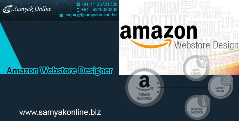 samyakcompany's tweet photo. #AmazonWebstore Development & Design at Samyak Online in #Delhi, #India. https://t.co/jEkY06QxeL https://t.co/wxjrPhnpMk