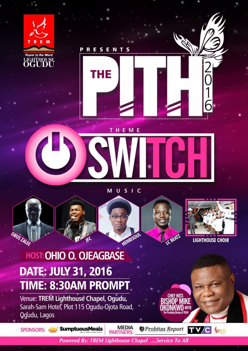 tremlighthouse's tweet photo. #PITH2016 #SWITCH Pure Ministrations in Word & Worship @ChurchEventsNG @ohiocom @bobbyfrancy @henrisoul @otority6ix https://t.co/LN8RvIGBka