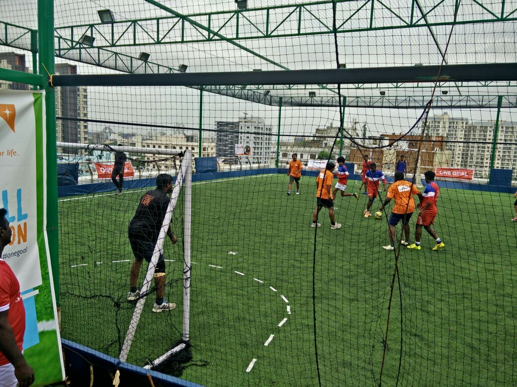 SunithaJustin's tweet photo. Football match at Egmore, Chennai, in aid of @WVIndia, to support education of vulnerable children https://t.co/Wa6N1U0IUL