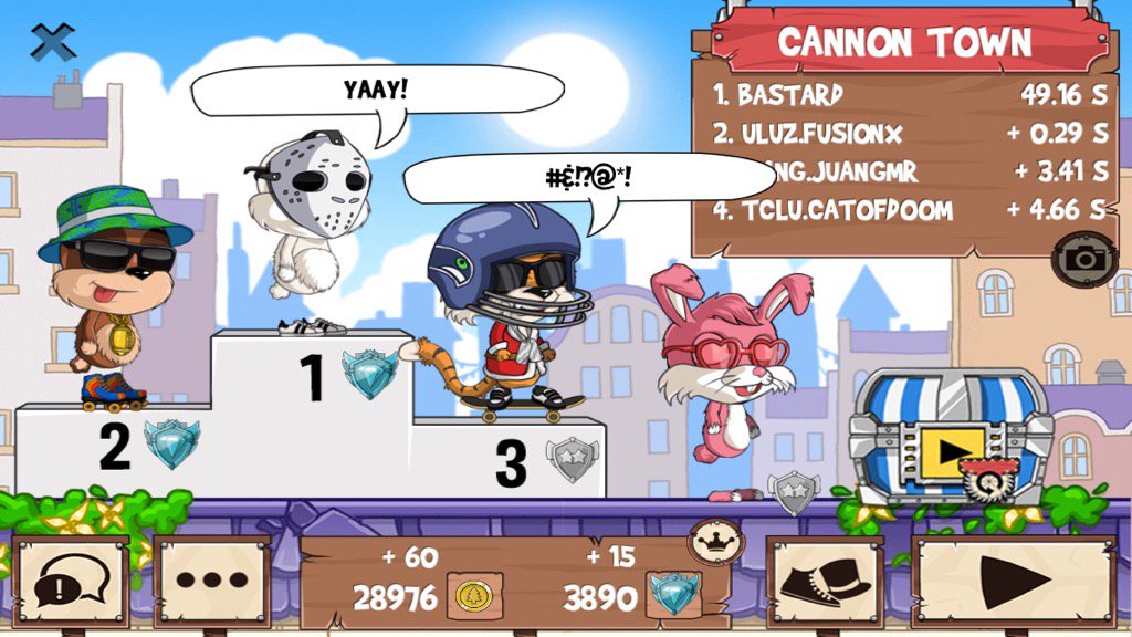 _just_bastard's tweet photo. Get on my level, son! #funrun2 #FusionX #JUANGMR #catofdoom https://t.co/WHcxuxtmVH