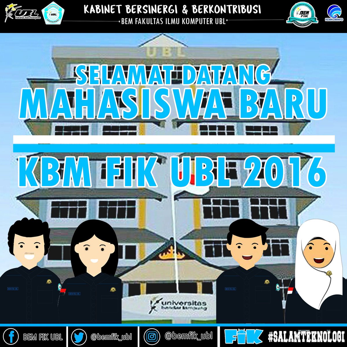 #wearefik
#selamatdatangmaba16
#salamteknologi
#hidupmahasiswa