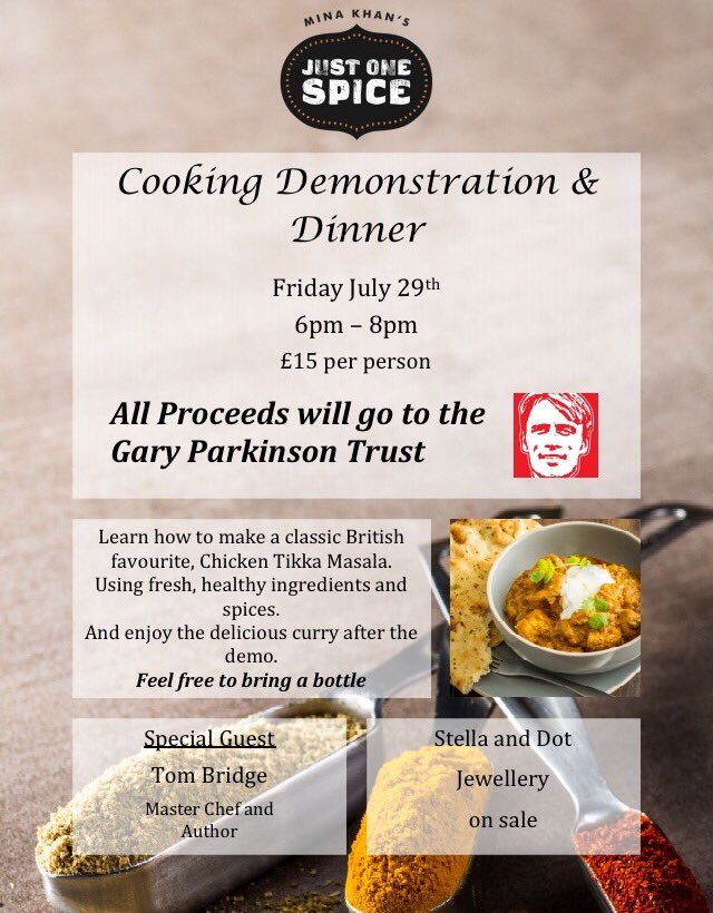 JustOneSpice's tweet image. So grateful to @dominicholden65 for helping to raise funds for @GaryParkyTrust over£600!Thanks!😊