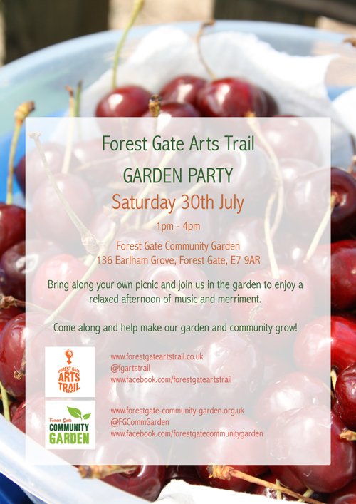 FGCommGarden's tweet photo. Live music in the green space of @FGCommGarden 1-4 today. Be part of the Arts Trail #FGAT #FGCG @E7ArtTrail https://t.co/fXgK3M5ZcC