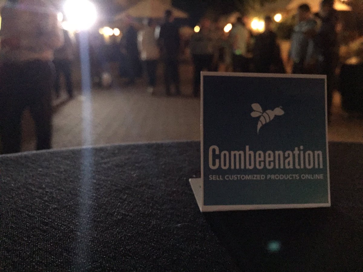Combeenation's tweet photo. @TechCrunch Summer Party ecosystem exchange #uniqueness #masscustomization #TCAugustCapital https://t.co/QuJ1chbRBb