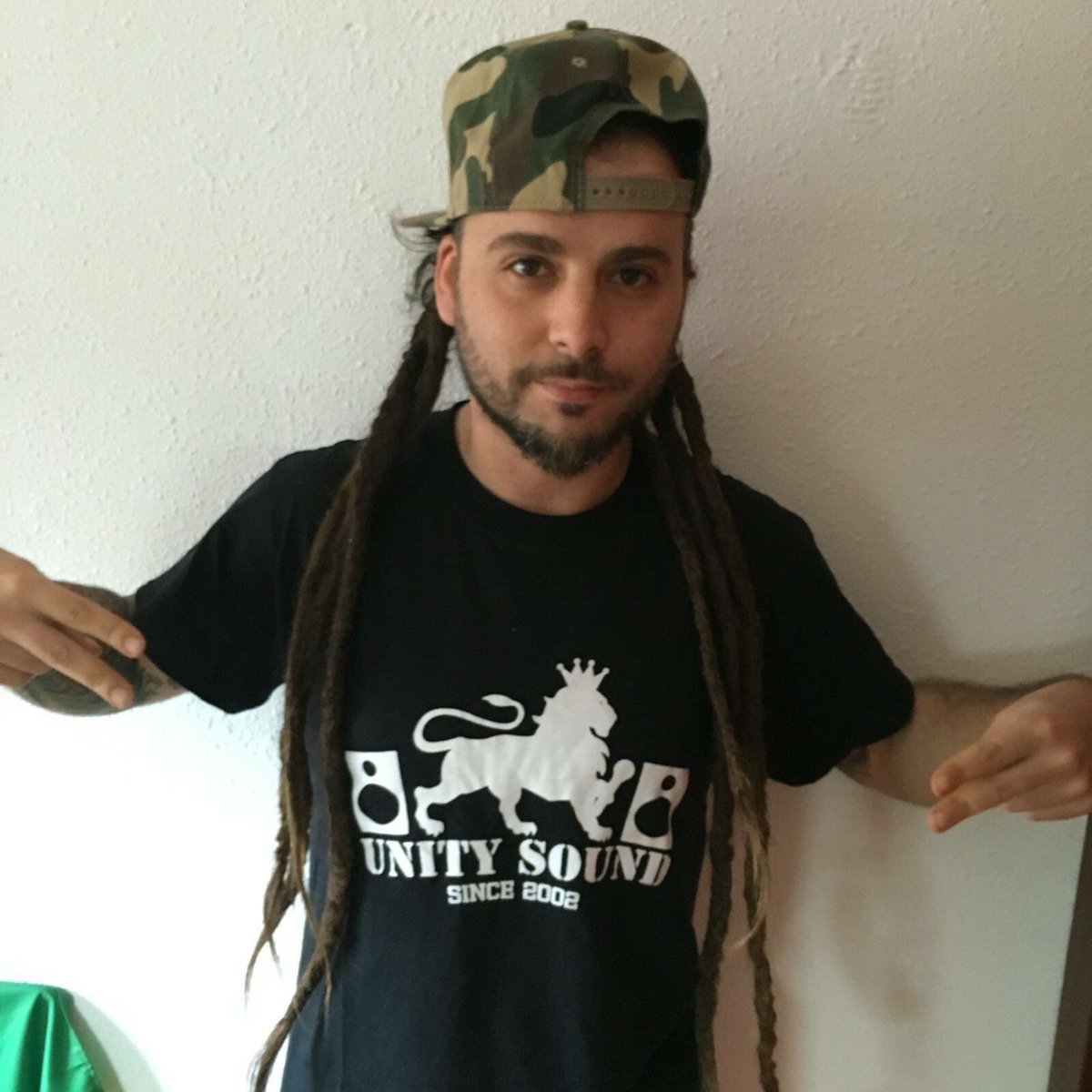 Unity__Sound's tweet image. #Ander de @greenvalleyband ya tiene la suya!! #UnityTShirts world wide shipping!! #MadeForRavers