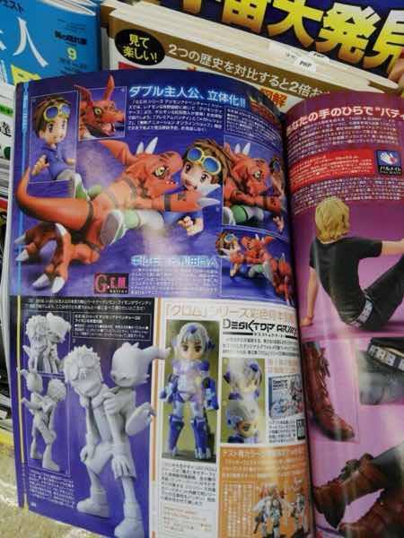DigimonWorldEsp's tweet image. A partir del 31 también se revelará l nueva figura de Davis y Veemon a color tras Takato y Guilmon #DAF2016 #Digimon