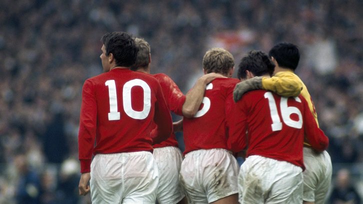 WestHam's tweet photo. Three Hammers, Three Lions, One World Cup #OnThisDay 50 years ago ⚒⚒⚒ https://t.co/Xf7gzrJAcs