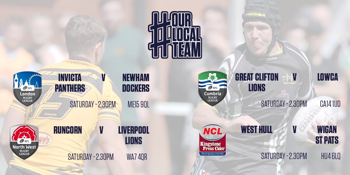#OurLocalTeam

Huge matches up and down the country today!

rugby-league.com/leagues__compe…