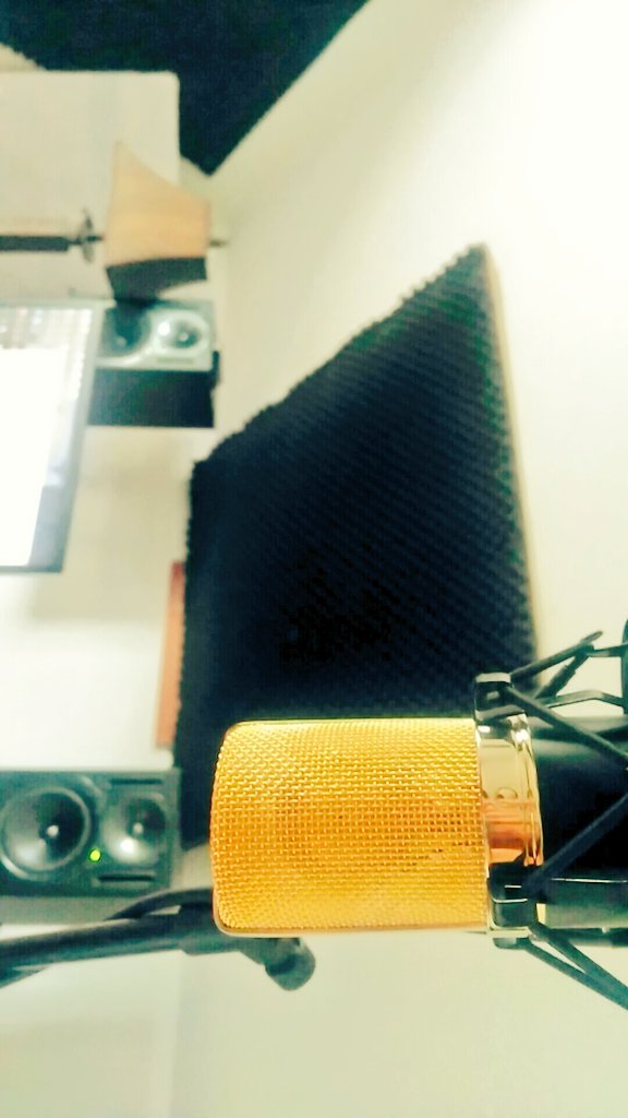 dusk_project's tweet photo. Finishing touches on Single number 2! #TheWolf #NewMusic #Vocals https://t.co/rEzQYfUAoo