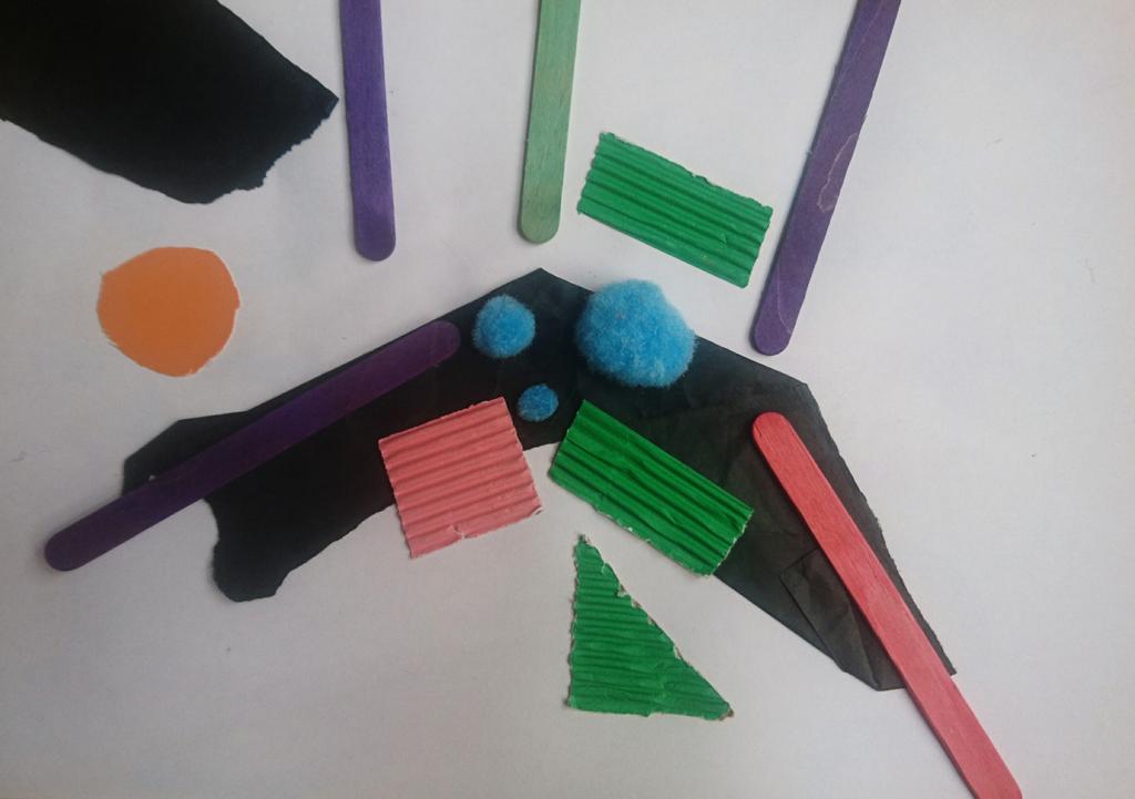 FindandMake1's tweet photo. Todays #inspiration comes from my #3yearold. #mountain #blueclouds #sun. Don't know what the rest is, but I love it😀 https://t.co/0B7E12pUGw
