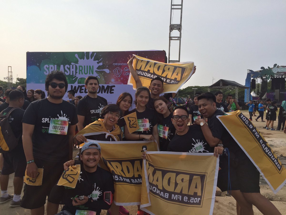 Tamu jauh kita hari ini, <a href="/ardanradio/">ARDAN RADIO 105.9 FM</a> ! Tapi masih ada yg lebih jauh lagi ya Splash Runners! Tahu kan siapa?!