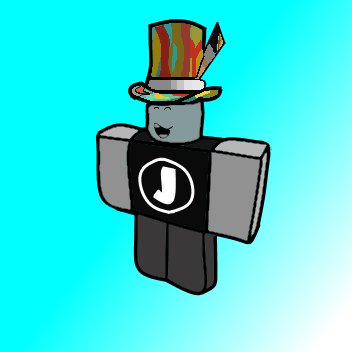 FrostWolfHD's tweet photo. I tried to draw my roblox character https://t.co/3gst2nuOVO