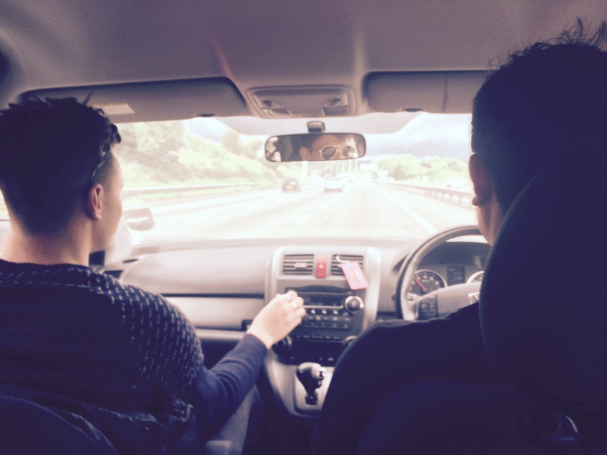 ETA to <a href="/achrisevans/">Chris Evans</a> <a href="/Carfestevent/">CarFest</a> 10.30am! We play the Wigwam stage at 3.45pm! Come and check us out! #Carfestnorth