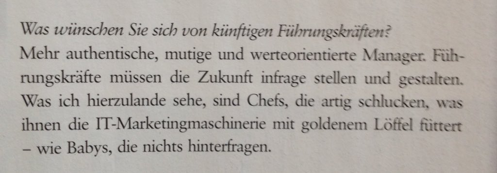 jschulze81's tweet photo. #Digitalisierung: #Führungskräfte müssen die #Zukunft #infrage stellen und #gestalten. in @brandeins https://t.co/DmdBXAAyRn