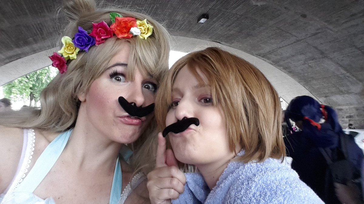 MickyKohlrabi's tweet photo. Yesterday was (our own) #Mustacho-Day!!!! :DDD
It's a me, Kotorio! 😉 https://t.co/BI2TtRA0YM